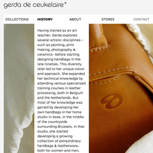 Gerda De Ceukelaire website