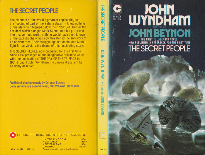 John Wyndham paperbacks (Coronet) 2