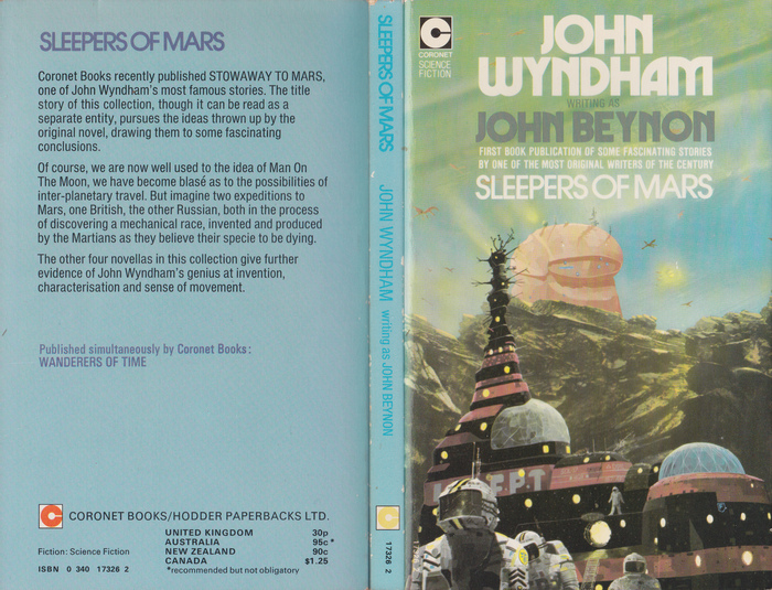 John Wyndham paperbacks (Coronet) 4