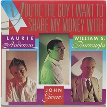 Laurie Anderson – <cite>You’re the Guy I Want to Share My Money With </cite>album art
