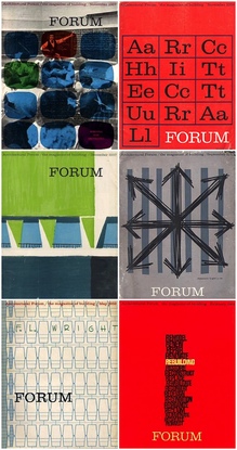 <cite>Architectural Forum</cite>, 1957–1961