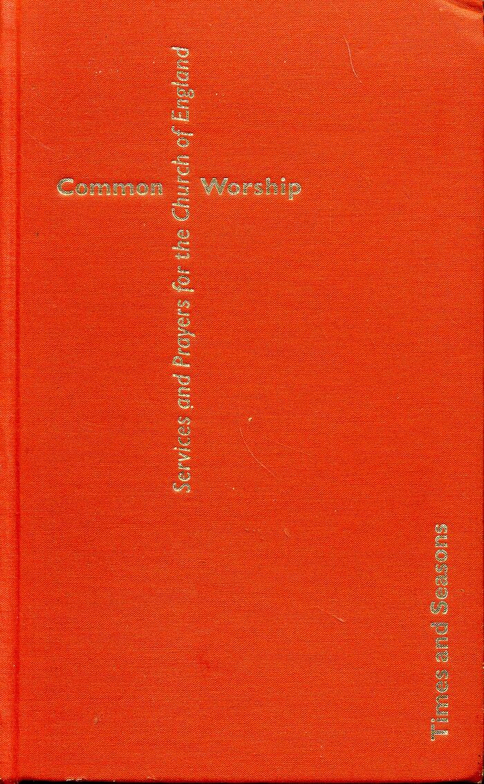 Church of England Common Worship Prayer Book, 2000 2