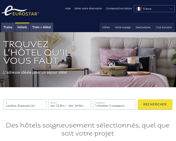 French version of the website