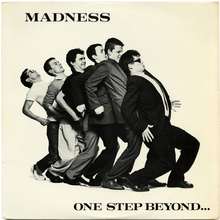 Madness – <cite>One Step Beyond...</cite> album art