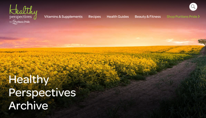 Healthy Perspectives by Puritan’s Pride 1