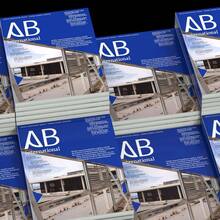 <cite>A-B international</cite> magazine