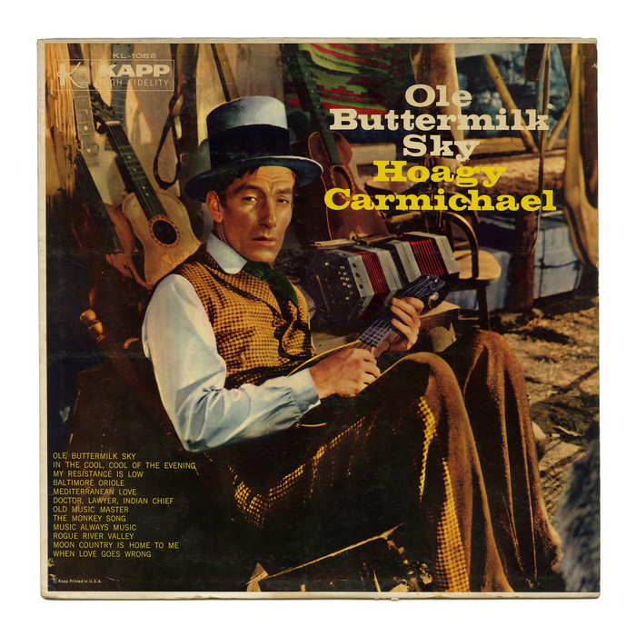 Hoagy Carmichael – Ole Buttermilk Sky album art