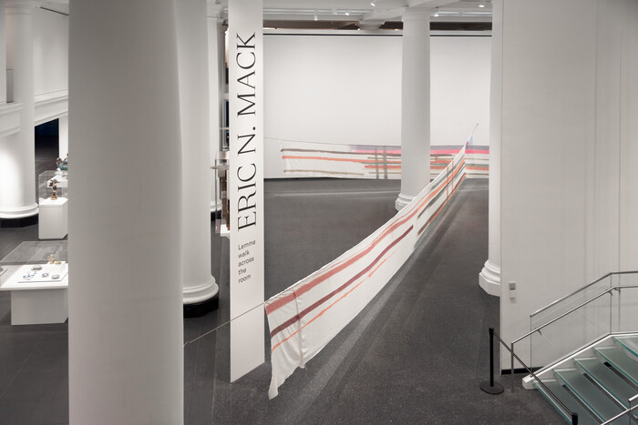 Eric N. Mack – Lemme walk across the room at Brooklyn Museum 1