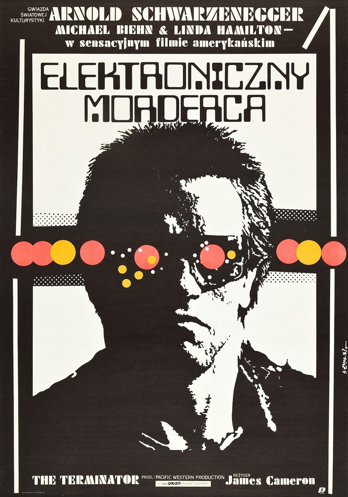 The Terminator Polish movie poster