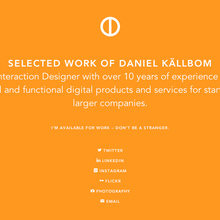 Daniel Källbom Portfolio