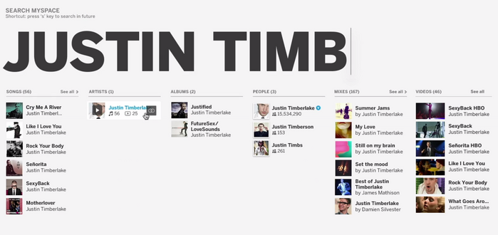Myspace 2012 redesign preview 2