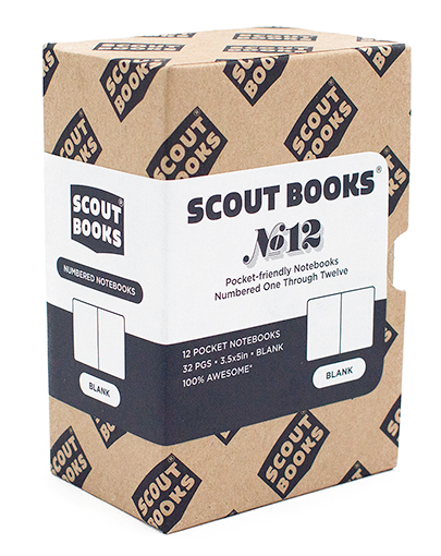 Scout Books’ Numbered Notebooks 1