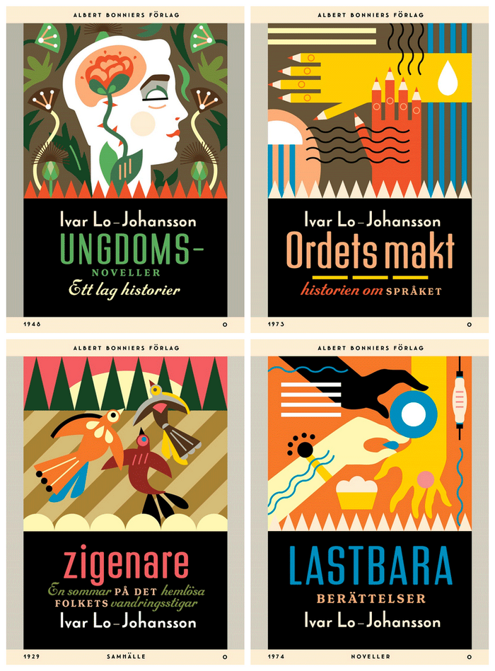 Ivar Lo-Johansson series, Albert Bonniers Förlag 4