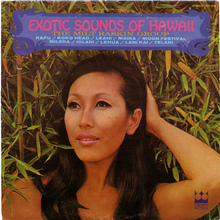 The Milt Raskin Group – <cite>Exotic Sounds of Hawaii</cite> album art