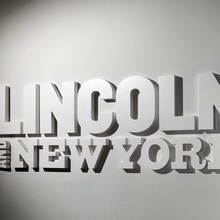 <cite>Lincoln and New York</cite> exhibition