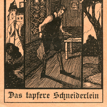 <cite>Das tapfere Schneiderlein</cite>