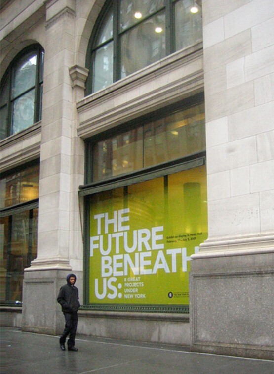 The Future Beneath Us exhibition and print materials 1