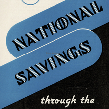 GPO – “National Savings through the Post Office”