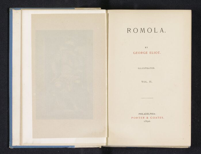 Romola vol. II by George Eliot (Mary Ann Evans) 1