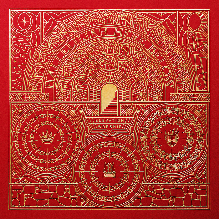 Elevation Worship – Hallelujah Here Below album art 1