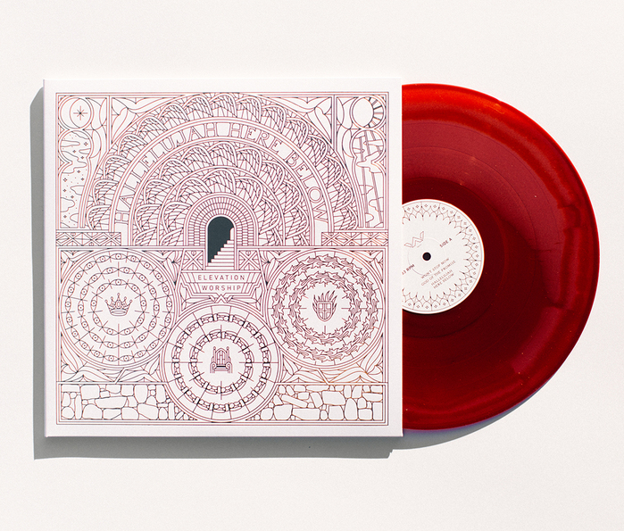 Elevation Worship – Hallelujah Here Below album art 3