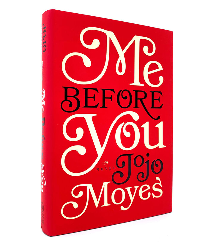 Me Before You by Jojo Moyes, hardcover edition 3