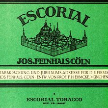 Escorial tobacco packaging