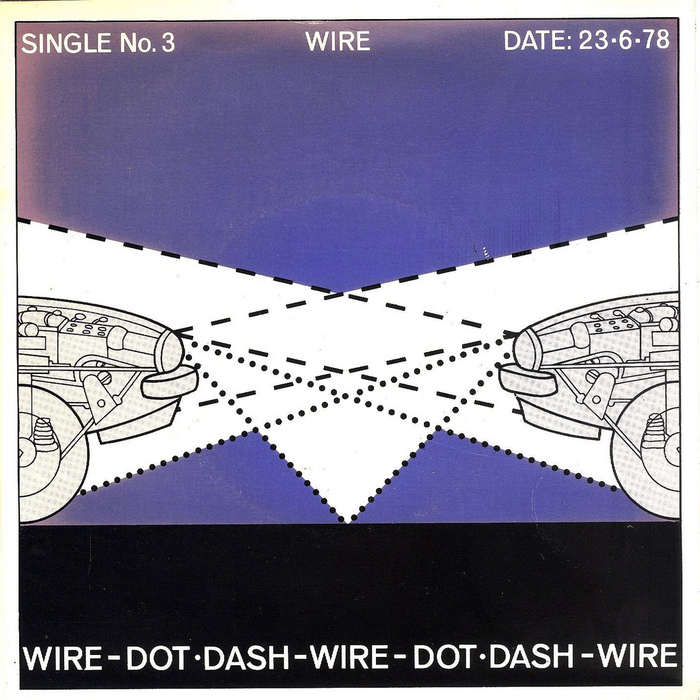 Wire – “Dot Dash” single cover 1