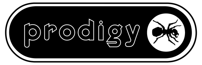 The Prodigy band logo (1996–1998) 2