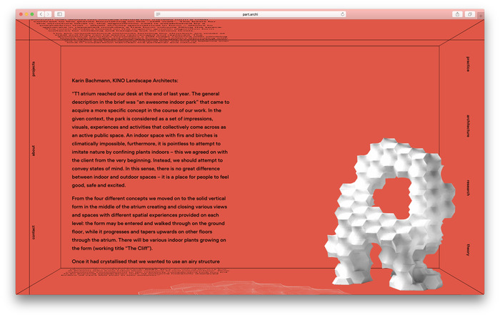 PART: Practice for Architecture, Research and Theory 8
