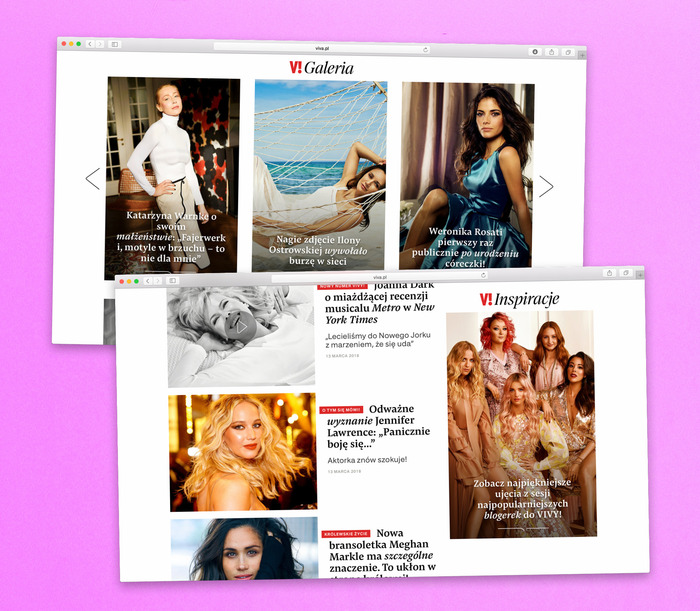 Viva! website 10