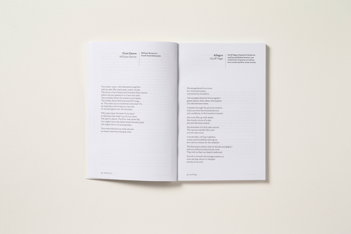 Westerly magazine (2016 redesign) 8