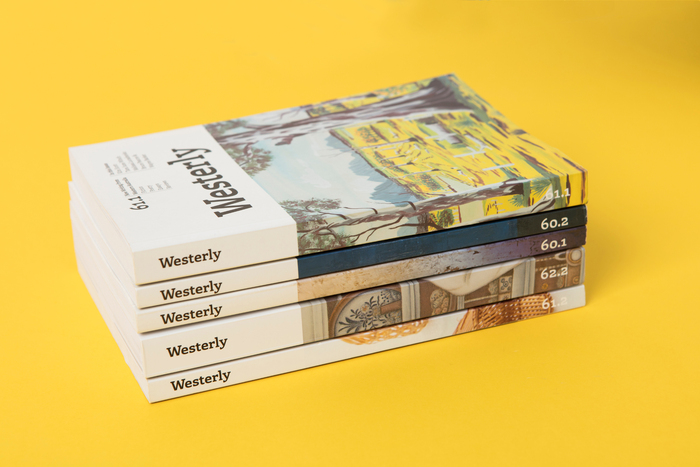 Westerly magazine (2016 redesign) - Fonts In Use