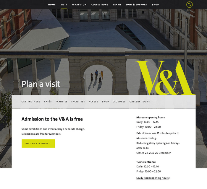 Visitor information