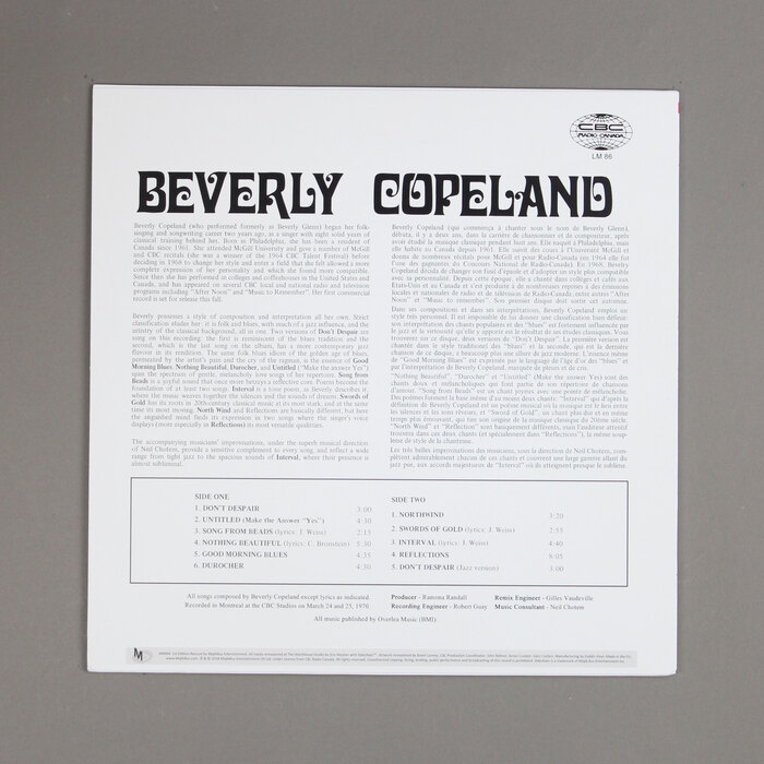 Beverly Copeland – Beverly Copeland album art 3