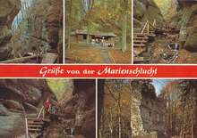 Marienschlucht postcard