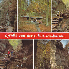 Marienschlucht postcard