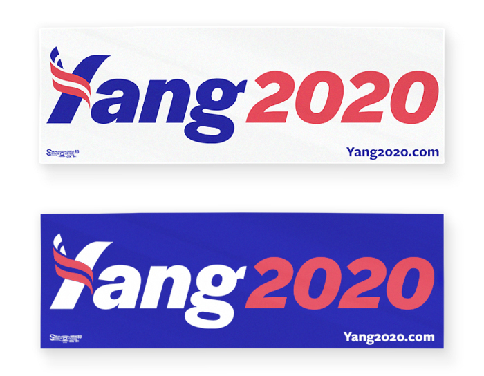 Bumper stickers.