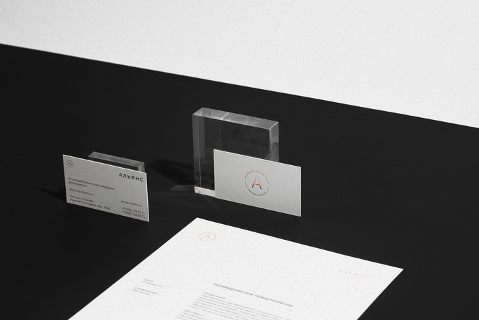 Alliance website and stationery 6