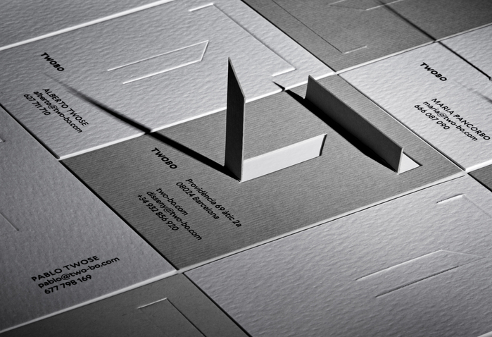 Twobo business cards and website 3