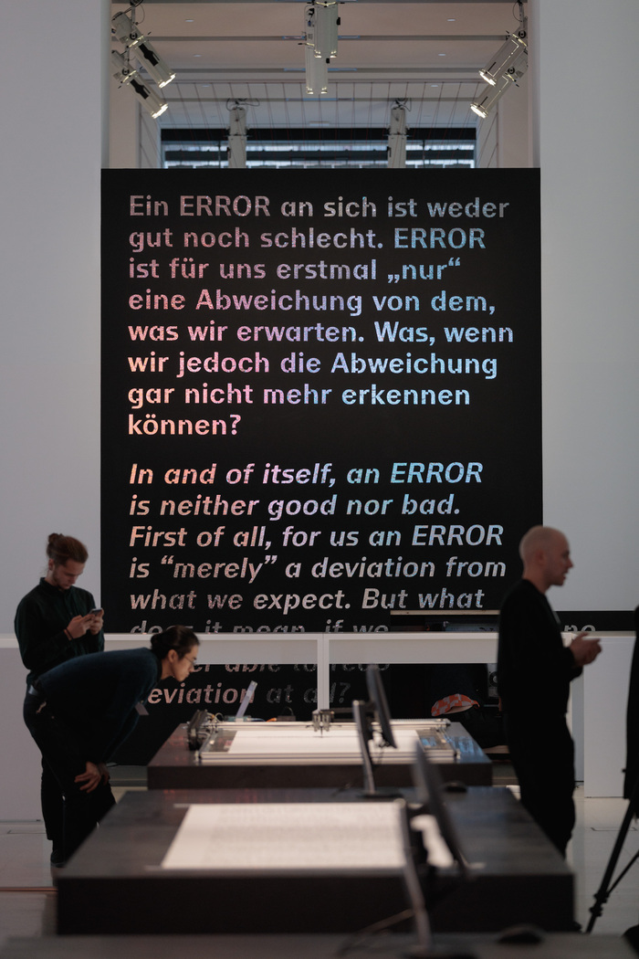 Error &ndash; The Art of Imperfection, Ars Electronica Berlin 6