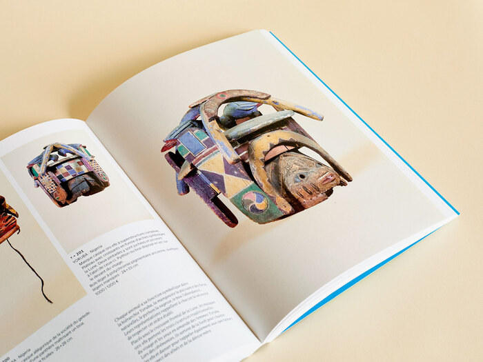 Danquin was particularly fond of Gelede masks from the Yoruba tribe. A whole section of the book is dedicated to them.
