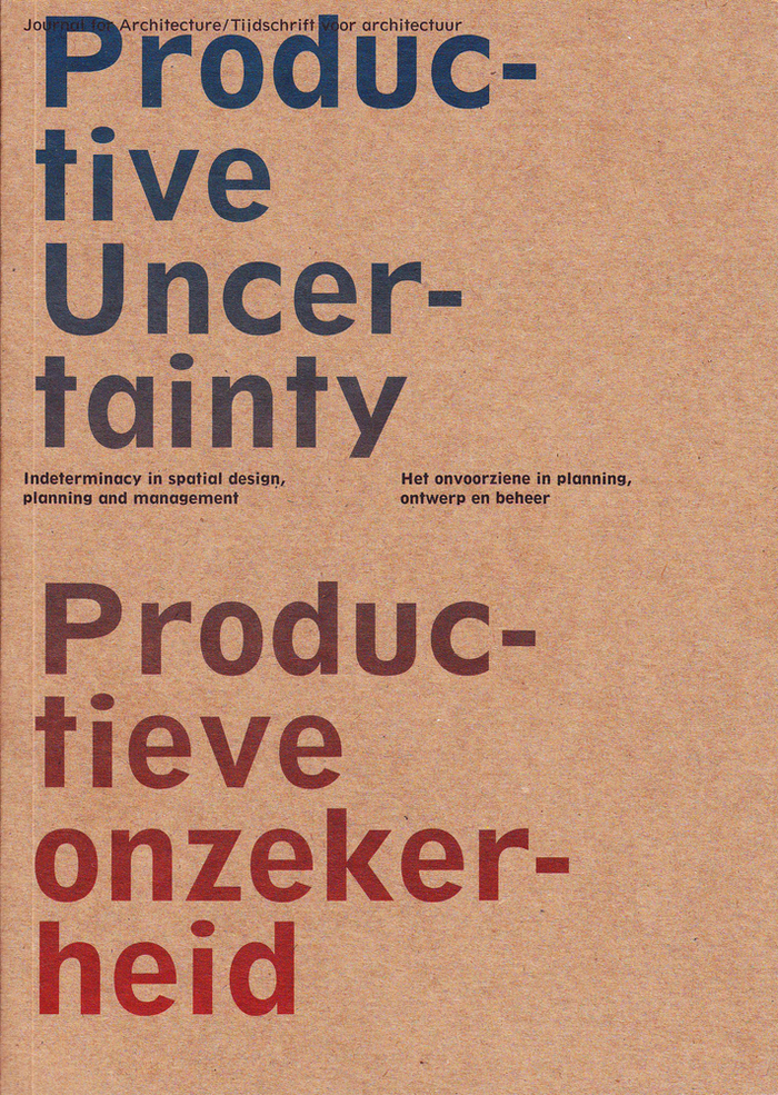 Oase #85: “Productive Uncertainty” 2