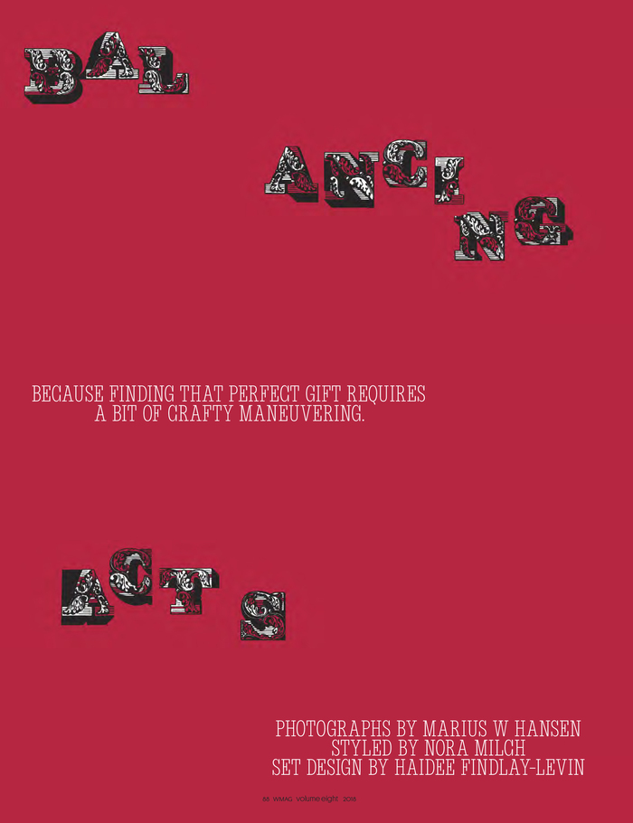 Customized Lettres Ombrées Ornées and Proto Slab Condensed Extra Light in all caps.