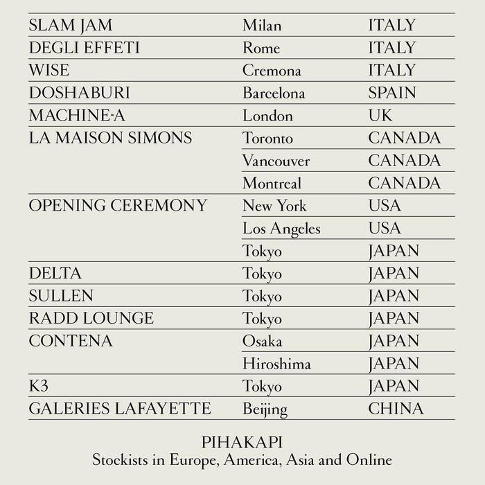 Table with Pihakapi stockists