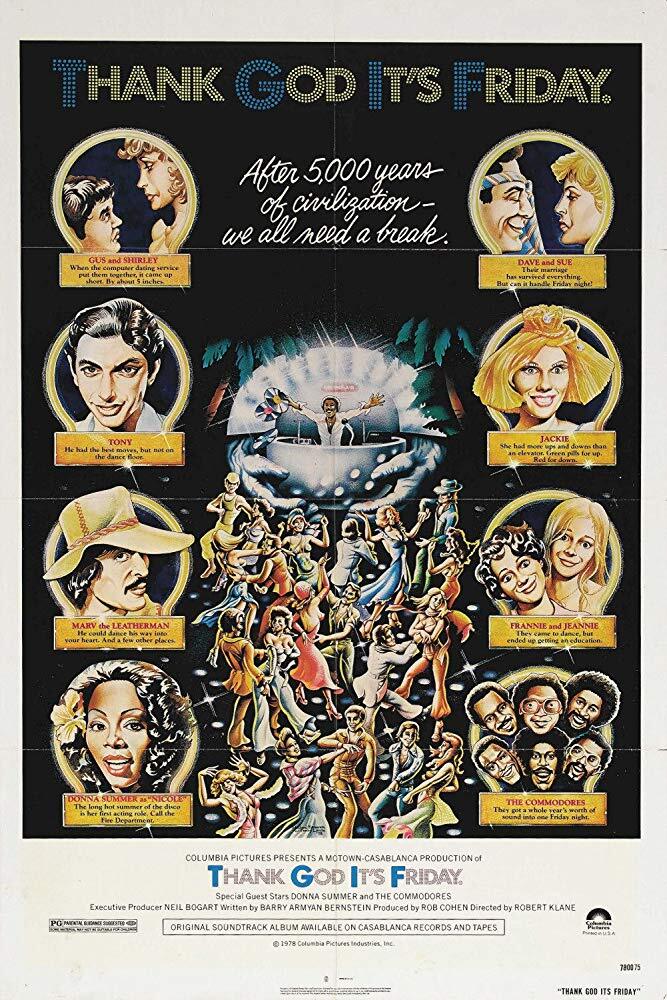 US movie poster. The initials are enlarged and lowered.