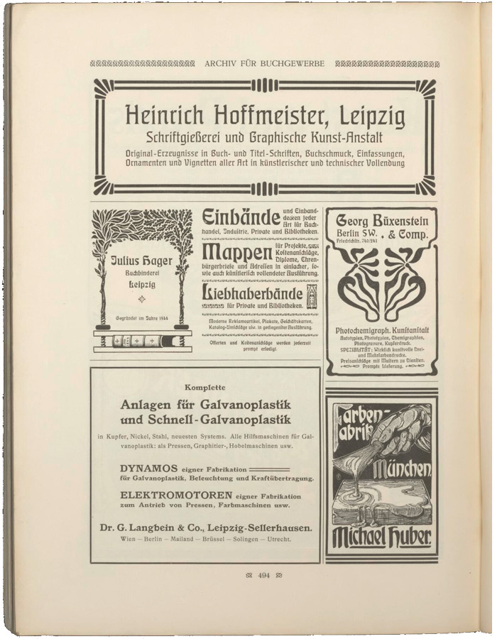 Julius Hager ads (1902&ndash;04) 2