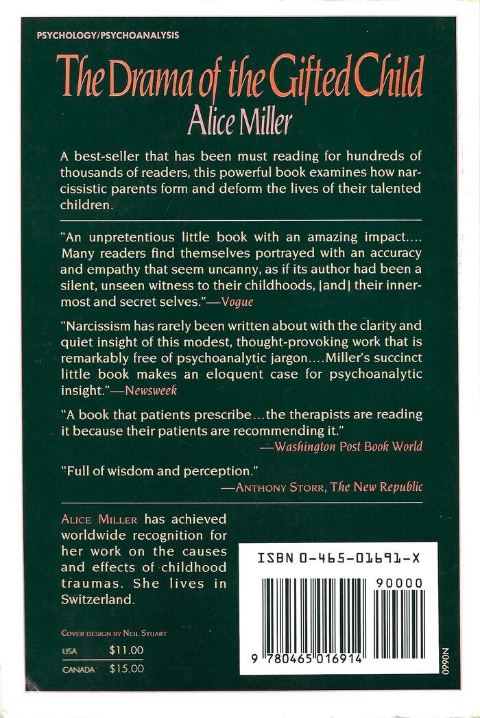 The Drama of the Gifted Child by Alice Miller 2