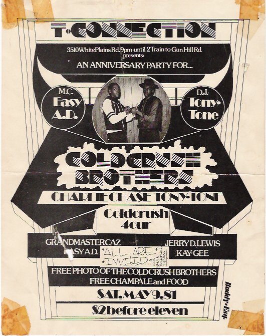 T-Connection, Cold Crush Brothers &amp; Jungle Rock City 1