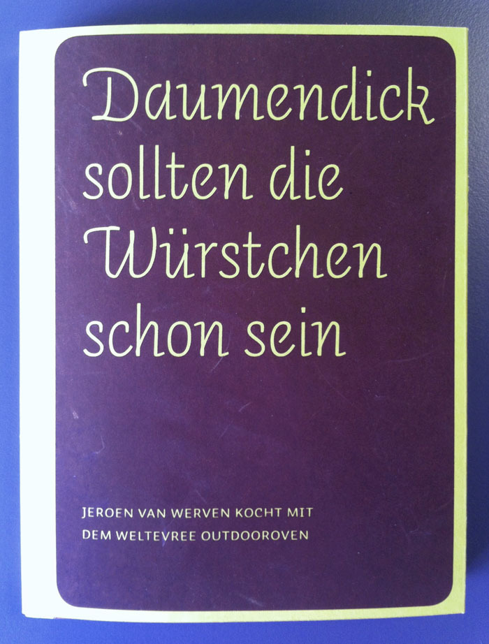 Daumendick sollten die Würstchen schon sein cookbook 1